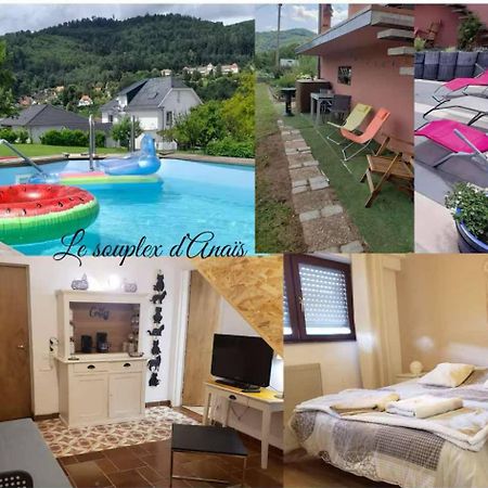 Bed and Breakfast Le Souplex D'Anais Ширмек Экстерьер фото